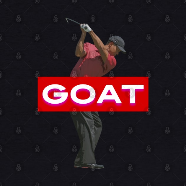 Tiger Woods GOAT by YungBick